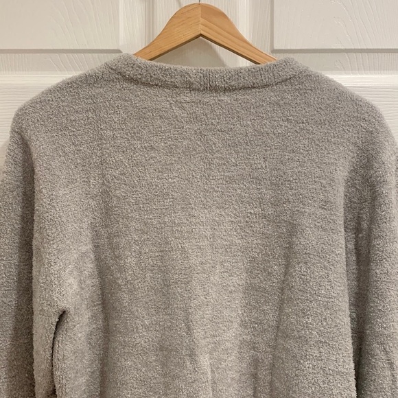 Knix Cozzzy Soft Crew Grey Sweater - Picture 7 of 13